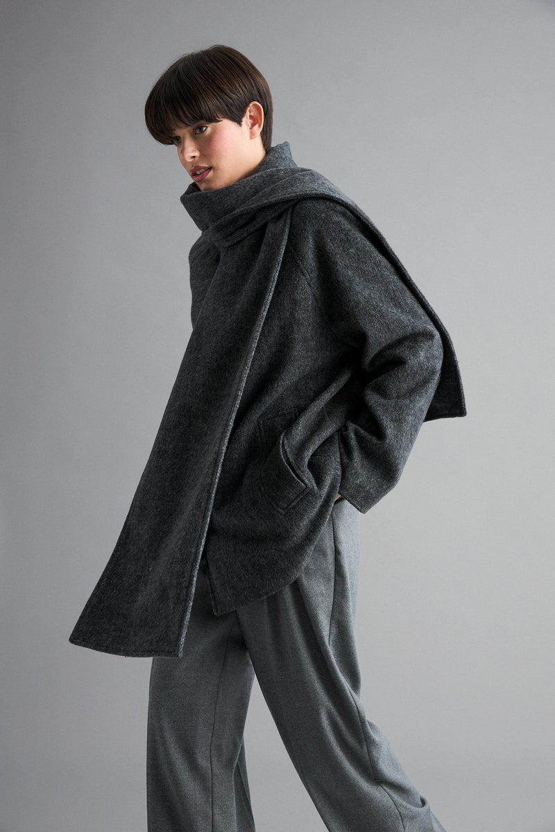 DeFacto Grey Woman Regular Fit Cachet Cachet Casual - Image 4